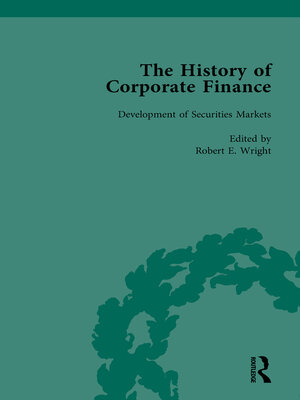cover image of The History of Corporate Finance